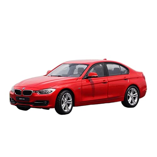 1 18 Für Bmw 335i Sammler-Simulation Zink-Legierung Auto Modell Als Weihnachtsgeschenk Werbegeschenk(Rot) von PYWCOM