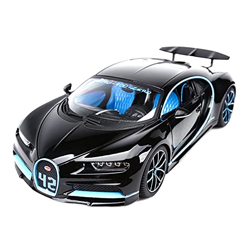 1 18 Für Bugatti Chiron Sport Auto Legierung Diecast Spielzeug Modell Sound und Licht für Jungen Geschenk-Sammlung(C) von PYWCOM