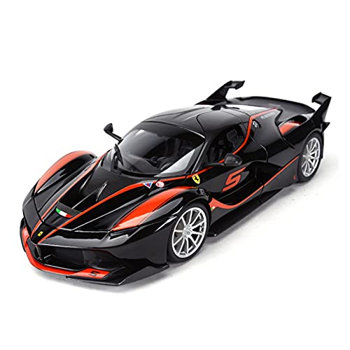 1 18 Für Ferrari Sportwagen Legierung Auto Spielzeug Simulation Diecast Fahrzeuge Kollektion Modell Jungen Geschenke (Schwarz) von PYWCOM