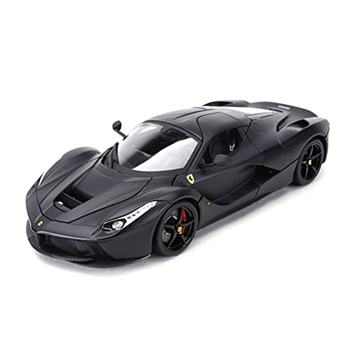 1 18 Für Laferrari Raffinierte Version Sportwagen Legierung Diecast Modell Auto Spielzeug Für Jungen Geschenkkollektion (Schwarz) von PYWCOM