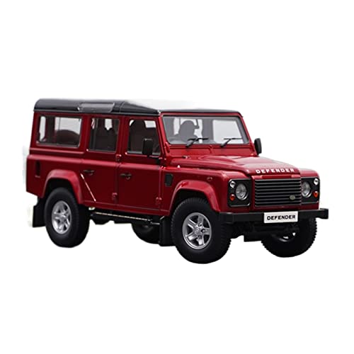 1 18 Für Land Rover Defender 110 Simulation Sammlerstück Zinklegierung Automodell Als Geschäftsgeschenk (Rot) von PYWCOM