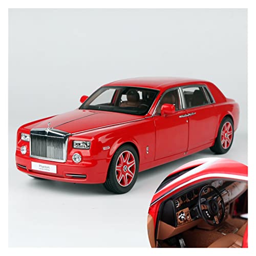 1 18 Für Rolls-Royce Phantom Legierung Luxus Auto Modell Diecast Simulation Erwachsene Fahrzeuge Sammlung Ornamente(Rot) von PYWCOM