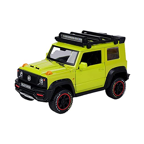 1 18 Für Suzuki Jimny Diecast Legierung Modell Sammelauto Suv Spielzeug Fahrzeug Für Jungen Geburtstagsgeschenk (grün) von PYWCOM