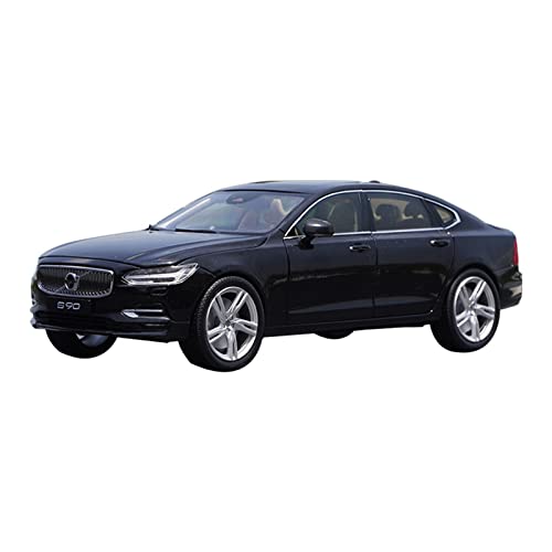 1 18 Für Volvo S90 Simulation Sammler Modell Auto Zinklegierung Als Geschäftsgeschenk Weihnachtsgeschenk (Schwarz) von PYWCOM