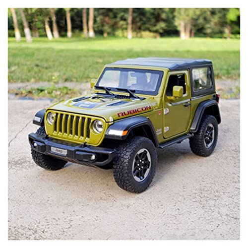 Für Jeeps Wrangler Rubicon 1:20 Modell Ziehen Sound Und Licht Spielzeug Auto Simulation Off-road Fahrzeug(C) von PYWCOM