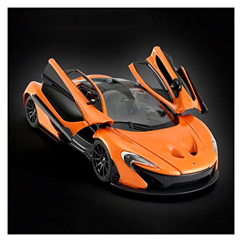 Für McLaren 1 24 Simulation Alloy Car Static Die-casting Model Car(Orange) von PYWCOM