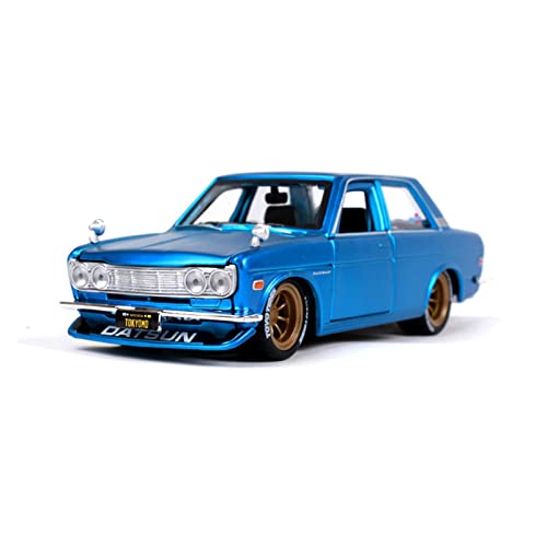 Für Nissan1971 DATSUN 510 Sports Car 1 24 Simulation Spielzeug Modell Zinklegierung von PYWCOM