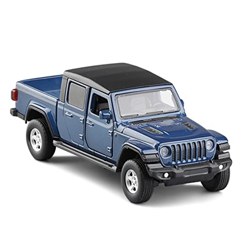 Für Wrangler Gladiator Pickup 1 36 Simulation Legierung Druckguss Modell Auto Sammlung Spielzeug:(Blau) von PYWCOM