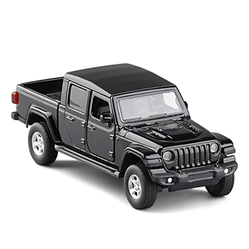 Für Wrangler Gladiator Pickup 1 36 Simulation Legierung Druckguss Modell Auto Sammlung Spielzeug:(Schwarz) von PYWCOM