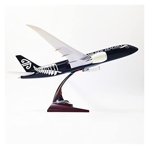 Modellflugzeug-Bausätze 1/145 Für B787 Black Air New Zealand Modell Mit Basis Kunststoff Harz Flugzeug Spielzeug von PYWCOM