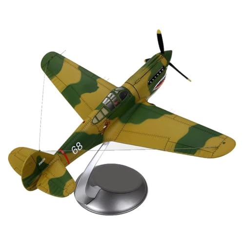 Modellflugzeug-Bausätze 1 32 Für das Militärkampfflugzeugmodell Flying Tiger P40 aus dem Zweiten Weltkrieg. Fertiges Flugzeugmodell (A) von PYWCOM