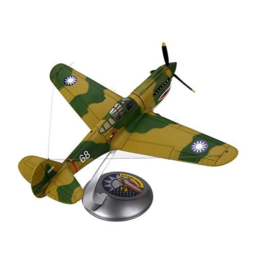 Modellflugzeug-Bausätze 1 32 für WWII Navy Army USA P40 P-40 Flying Tiger Flugzeugmodell Adult Toy Show (A) von PYWCOM