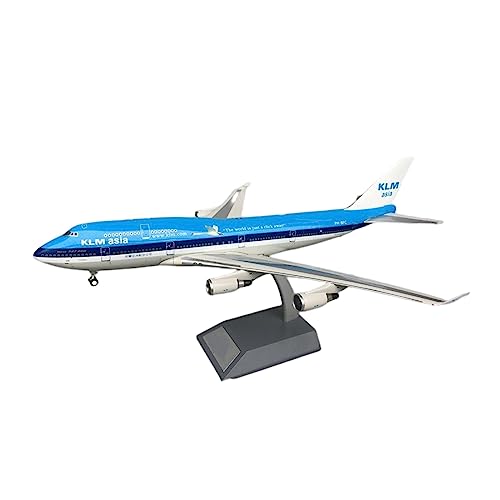 Modellflugzeug-Bausätze 1: 200 Passend Für KLM B747-400 PH-BFC Metallmaterial-Simulationsmaßstab Flugzeugmodell Souvenir Ornament von PYWCOM