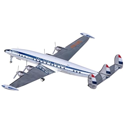 Modellflugzeug-Bausätze Maßstab 1 200 Für 571616 KLM L-1049G PH-LKC Airlines Diecasts Aviation Metal Aircraft Miniature Avion Model von PYWCOM