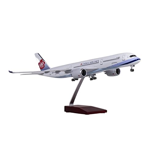 PYWCOM Modellflugzeug-Bausätze 1/142 A350 Für Taiwan China Airlines Typ Leichtes Druckgussflugzeug Aus Kunstharz (A) von PYWCOM