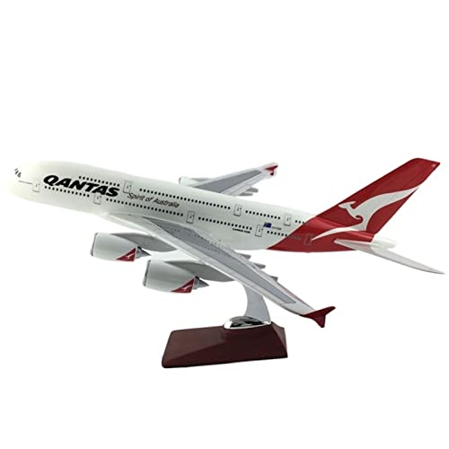 PYWCOM Modellflugzeug-Bausätze 1 150 Für Qa380 Qantas Singen Flügel Metall 45-47 cm Legierung Flugzeugmodell Sammelmodell Spielzeug Geschenk Kostenlos von PYWCOM