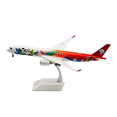 PYWCOM Modellflugzeug-Bausätze 1 200 A350-900 B-301D Sichuan Panda Airlines Flugzeugmodell Aus Gusslegierung Mit Basisspielzeug von PYWCOM