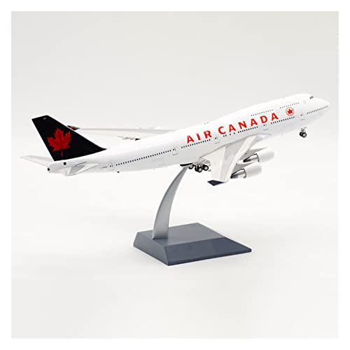 PYWCOM Modellflugzeug-Bausätze 1 200 B747-400 C-GAGN Für Air Canada Flugzeugmodell Spielzeug Mit Sockel von PYWCOM