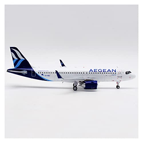 PYWCOM Modellflugzeug-Bausätze 1 200 Fot A320 NEO SX-NEO Aegean Flugzeug A320 Flugzeug Sammlerstück Ausstellungsmodell Spielzeug Geschenk von PYWCOM