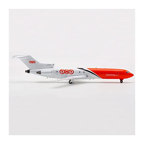 PYWCOM Modellflugzeug-Bausätze 1 200 Für B727-200 OY-SES TNT Alloy Aircraft Model Fly Collection Display Geschenk von PYWCOM