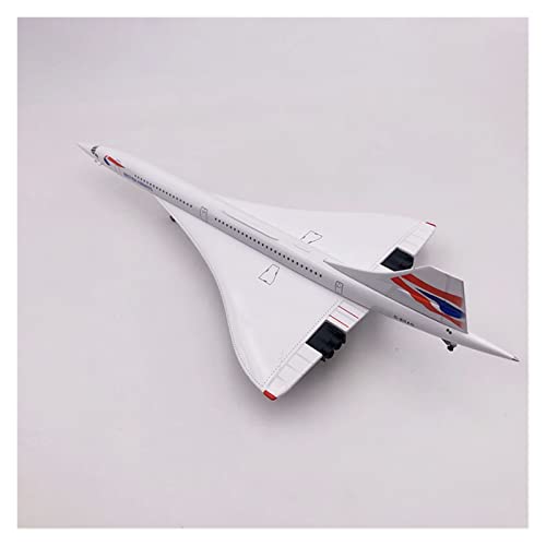 PYWCOM Modellflugzeug-Bausätze 1 200 Für Concorde Air France British Airways Flugzeugmodell-Spielzeugsammlung (A) von PYWCOM