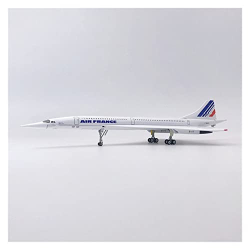 PYWCOM Modellflugzeug-Bausätze 1 200 Für Concorde Air France British Airways Flugzeugmodell-Spielzeugsammlung (B) von PYWCOM