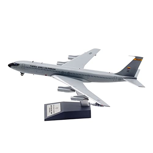 PYWCOM Modellflugzeug-Bausätze 1 200 Für Fuerza Aerea Colombiana Flugzeug B707-300 FAC1201 Modell Spielzeug Mit Basisfahrwerk von PYWCOM