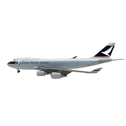 PYWCOM Modellflugzeug-Bausätze 1 200 Modell Für Cathay Pacific 747-400 Airline Aircraft Diecast Toy Static Simulation Aircraft Model (Type B) von PYWCOM