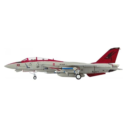 PYWCOM Modellflugzeug-Bausätze 1 200 für US Navy Simulation Fighter F-14B Alloy Statisches Flugzeugmodell, geeignet für die Sammlung von PYWCOM