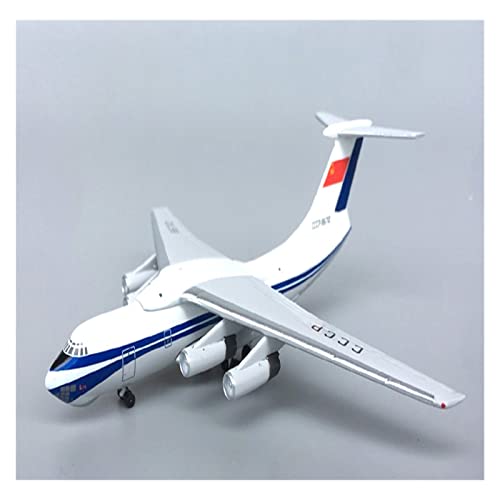 PYWCOM Modellflugzeug-Bausätze 1 400 Für Sowjetische Zivilluftfahrt Il-76 Transportflugzeug Cccp-86712 Legierungssammlung Modell Spielzeugmodell von PYWCOM