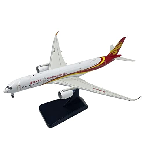 PYWCOM Modellflugzeug-Bausätze 1 400 Hong Kong Airlines Für Airbus A350-900 Miniatur-Flugzeugmodellsammlung Aus Druckgusslegierung von PYWCOM