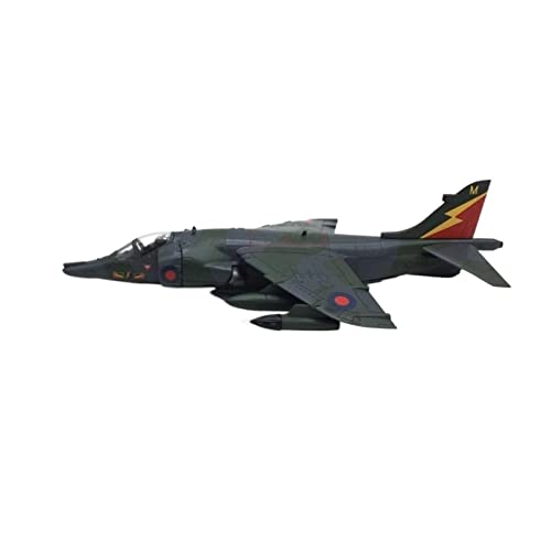 PYWCOM Modellflugzeug-Bausätze 1 72 British Harrier Jet Vtol Für Kampfflugzeugmodell Gr Mk3 Simuliertes Legierungsflugzeugmodell Spielzeugflugzeug von PYWCOM