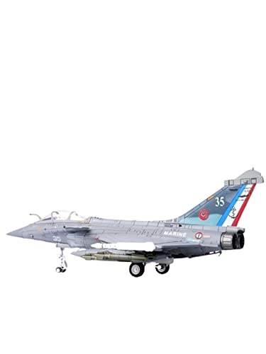 PYWCOM Modellflugzeug-Bausätze 1 72 Dassault Rafale B Für Kämpfer Französisch NATO 2013 Tiger Militärflugzeugmodell Statisches Flugzeugmodell (100th Rafale M) von PYWCOM