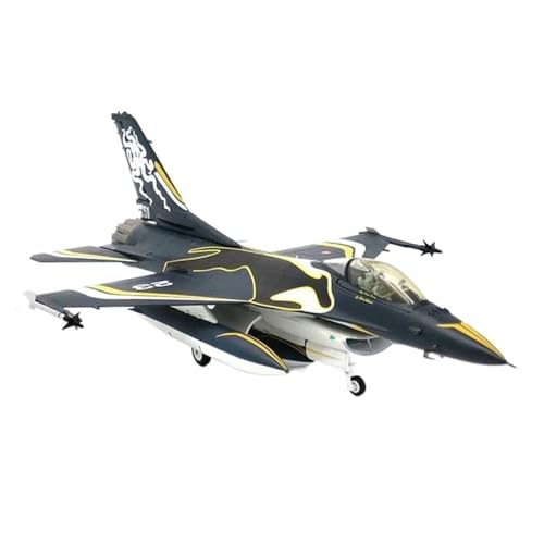 PYWCOM Modellflugzeug-Bausätze 1 72 Druckgusslegierung Italienische Luftwaffe F16a F-16a Für Kampfflugzeugmodell Spielzeug Militärflugzeugmodell von PYWCOM