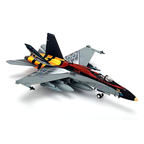 PYWCOM Modellflugzeug-Bausätze 1 72 Für F/A-18C CF188 F18C Hornet Aircraft Canada Fighter Model Toy Collection von PYWCOM