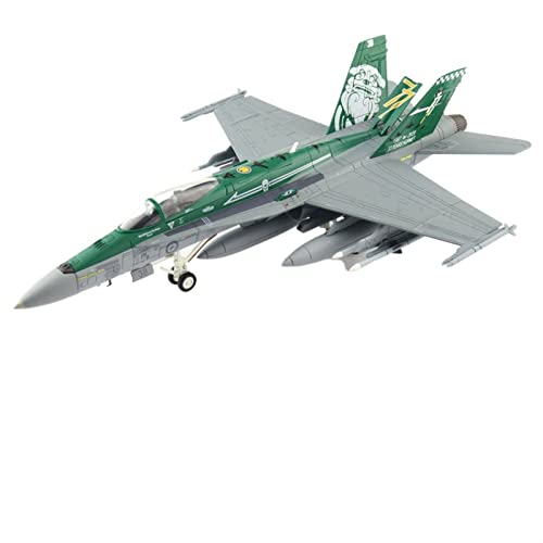 PYWCOM Modellflugzeug-Bausätze 1 72 HA3558 Australisches F/A-18A F18 für Jagdflugzeugmodell 77 Squadron 2020 Fertigmodell aus Legierung von PYWCOM