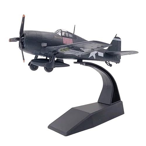 PYWCOM Modellflugzeug-Bausätze 1 72 Maßstab 1 72 F6F Für Hellcat Fighter Diecast Metal Flugzeug Flugzeugmodell Kinder Geschenk Spielzeug Ornament von PYWCOM