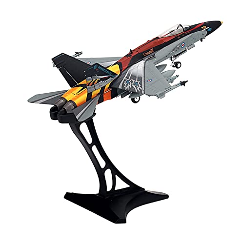 PYWCOM Modellflugzeug-Bausätze 1 72 Militärmodell Spielzeug Für Kanada CF188 F18 F-18 F/A-18C Hornet Assault Fighter Modell Spielzeug (B) von PYWCOM