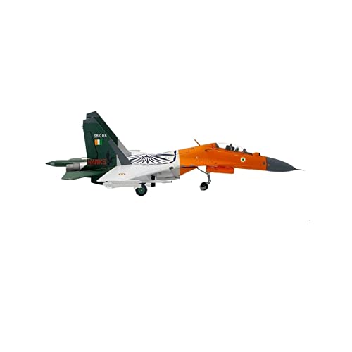 PYWCOM Modellflugzeug-Bausätze 1 72 SU-30MKI Für Die Indische Version Von SU30 Druckguss-Kampfflugzeugmodell Spielzeug Statische Ornamente von PYWCOM