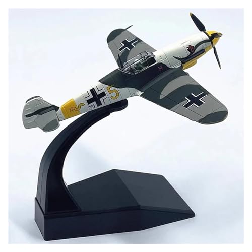 PYWCOM Modellflugzeug-Bausätze 1 72 für deutsches BF109F-Kampfflugzeug, statische Legierung, fertiges Flugzeugmodell, geeignet für die Sammlung von PYWCOM