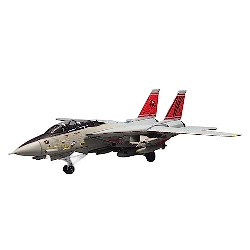 PYWCOM Modellflugzeug-Bausätze 1: 100 Passend Für F14 F15 Fighter Diecast Scale Simulation Alloy Aircraft Model Ornaments Display Collection (A) von PYWCOM