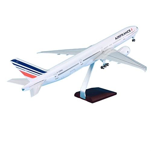 PYWCOM Modellflugzeug-Bausätze 1: 185 47 cm Mit Rädern Flugzeug Flugzeuge Für Boeing B777-300er Air France Flugzeugmodell Flugzeugmodell von PYWCOM