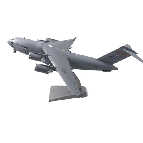 PYWCOM Modellflugzeug-Bausätze 1: 200 US-Transportflugzeug Für C-17-Simulationslegierungs-Kampfflugzeugmodell, Fertiges Produkt, Dekorative Gegenstände von PYWCOM