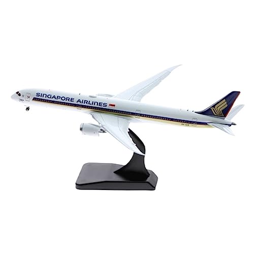 PYWCOM Modellflugzeug-Bausätze 1: 400 Passend Für B787-10 Metalldruckguss-Simulationslegierung Passagierflugzeugmodell Desktop-Dekoration Geschenk von PYWCOM