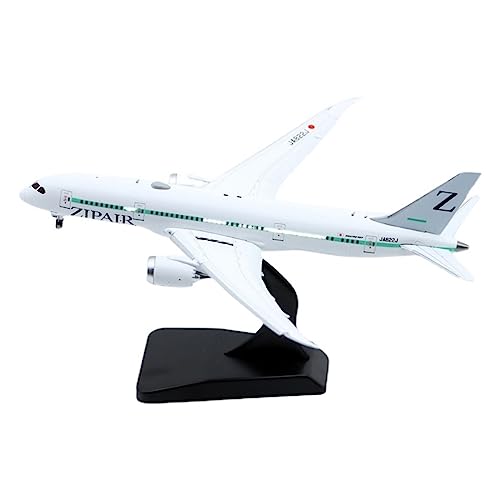 PYWCOM Modellflugzeug-Bausätze 1: 400 Passend Für B787-8 Metalldruckguss-Legierung Simulation Flugzeugmodell Fertige Ornamente Geschenke Für Erwachsene von PYWCOM