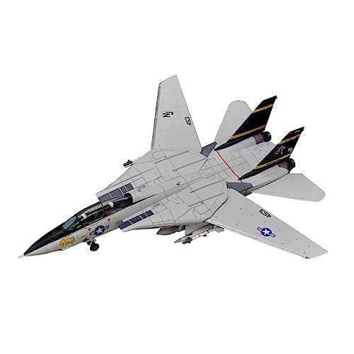 PYWCOM Modellflugzeug-Bausätze 1: 72 Für F-14A Fighter Druckguss-Metalllegierung Simulation Flugzeugmodell Desktop-Dekoration Geschenk Für Erwachsene von PYWCOM