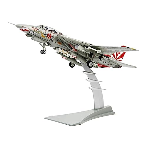 PYWCOM Modellflugzeug-Bausätze 1: 72 Passend Für F14 VF-111 Diecast Alloy Fighter Simulation Flugzeugmodell Spielzeug Display Aircraft Collection von PYWCOM