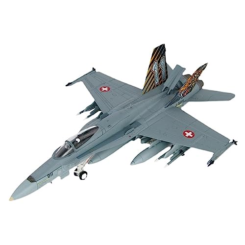 PYWCOM Modellflugzeug-Bausätze 1: 72 Passend Für F18 Fighter Model Alloy Simulation Aircraft Model Aviation Aircraft Desktop Decoration von PYWCOM