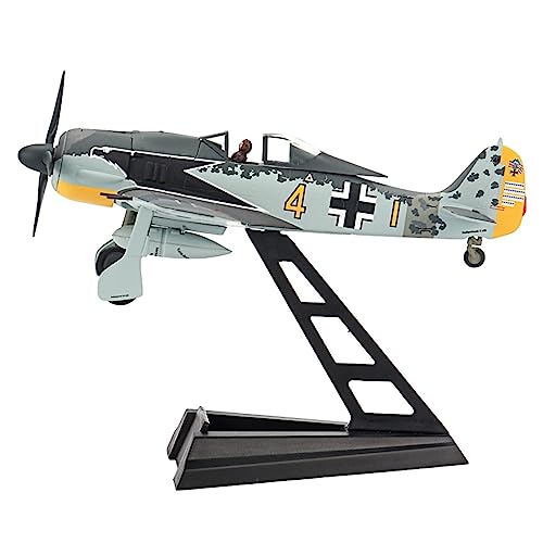 PYWCOM Modellflugzeug-Bausätze 1: 72 Passend Für FW 190 A-4 Static Metal Die Cast Scale Alloy Aircraft Model Collection Souvenir Display von PYWCOM