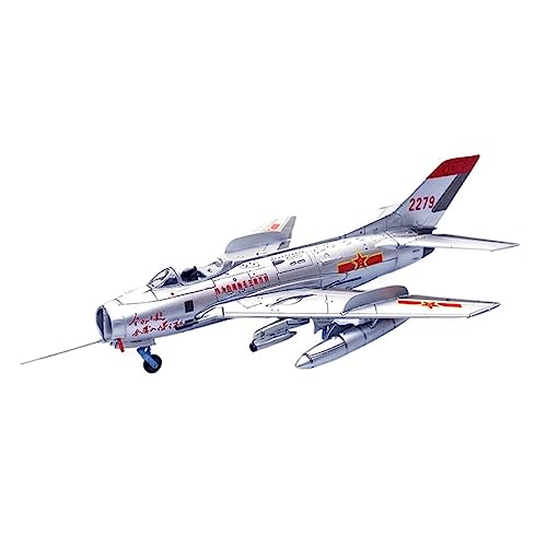 PYWCOM Modellflugzeug-Bausätze 1: 72 Passend Für J-6 Simulation Druckgegossenes Flugzeugmodell Metall Adult Collection Souvenir Ornaments von PYWCOM